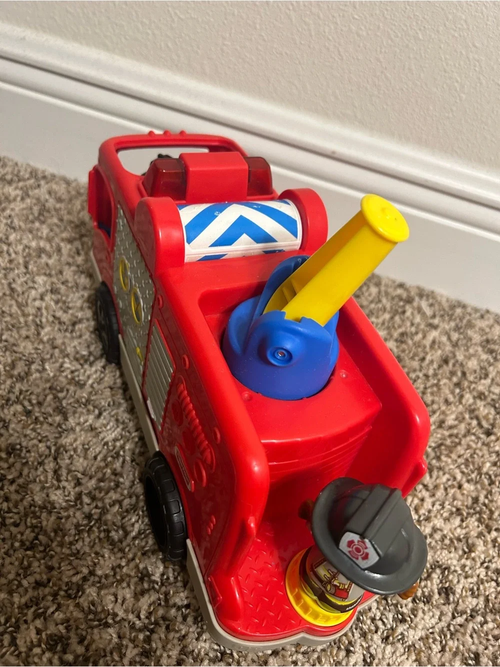 Fisher-Price Red Fire Engine Toy Little People